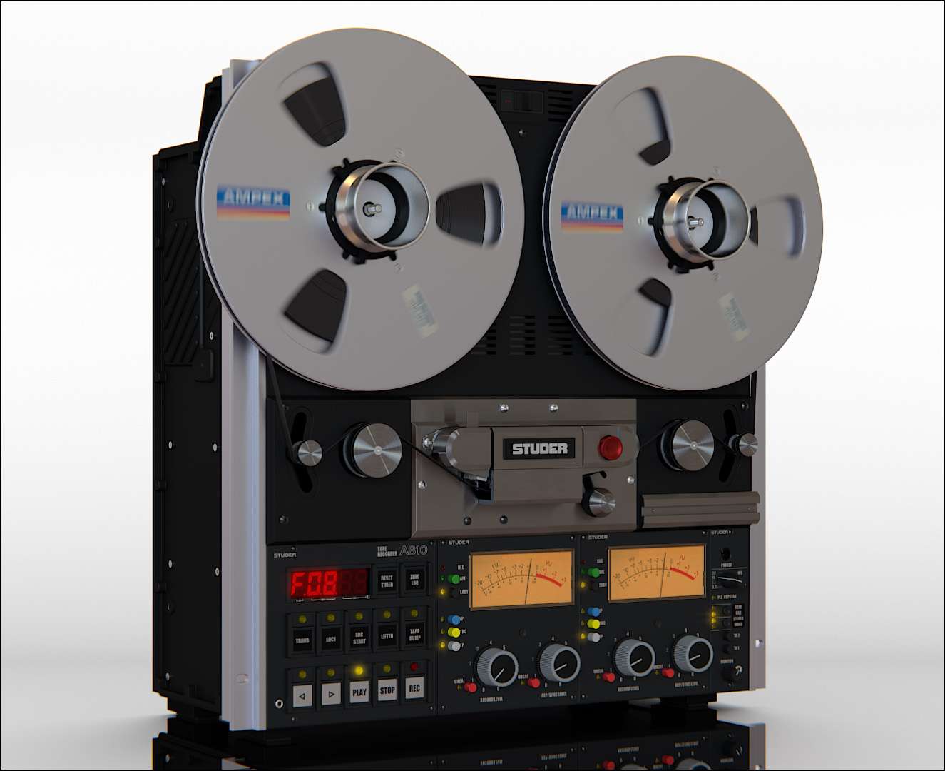 STUDER A810 VU 4-Speed - Vermietung Tagespreis – Bild 3